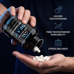 Higher Testosterone & Free Testosterone Availability
